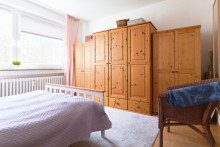Schlafzimmer RUHIG - GEM�TLICH - IDYLLISCH - Wohnen am Waldrand von Heidelberg-Boxberg