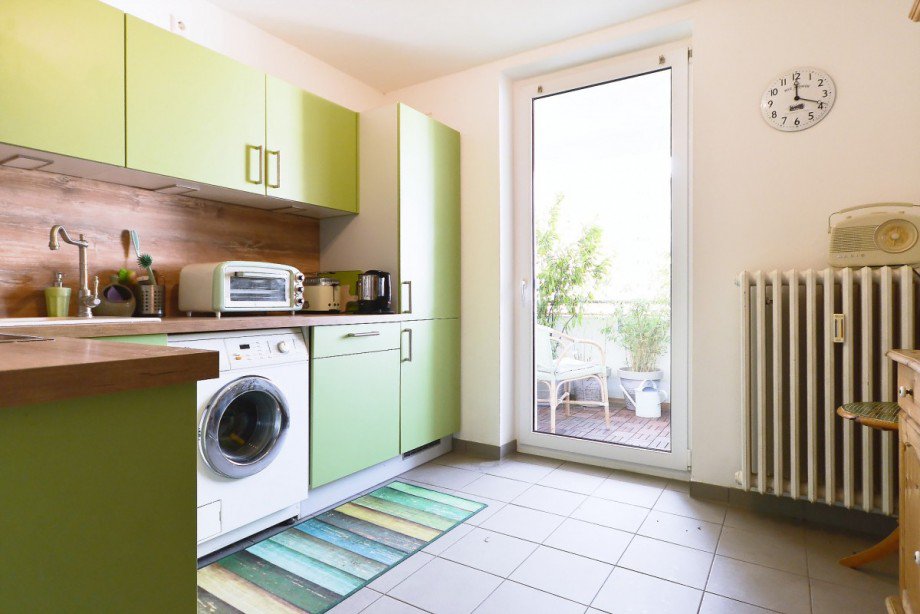 K�che Dachgeschosswohnung Heidelberg